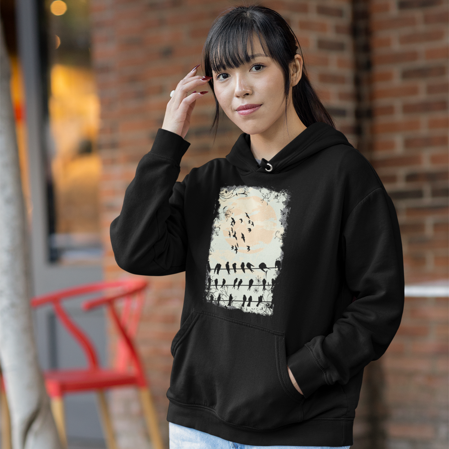 sunlit serenade unisex hoodie