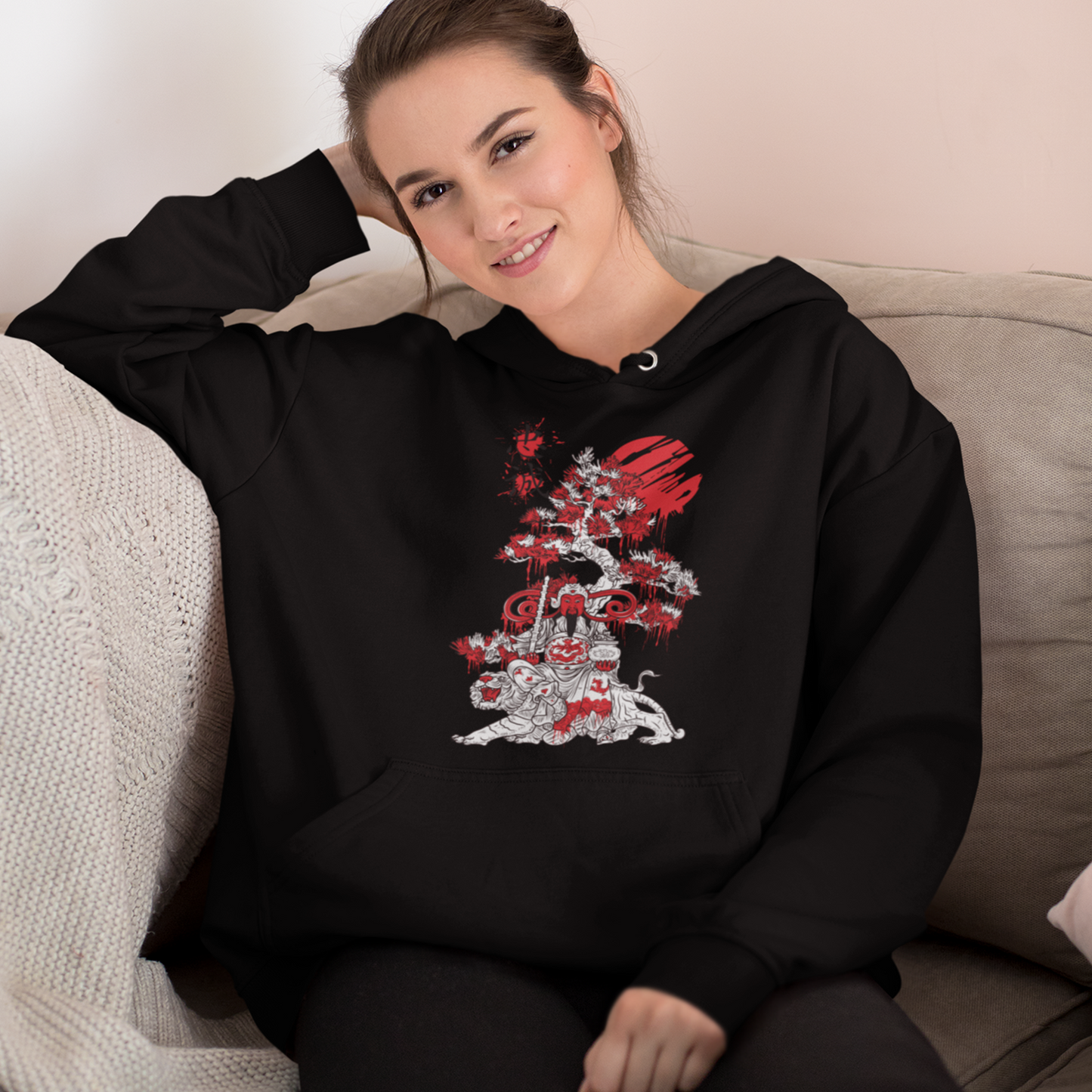 mystic warrior unisex hoodie