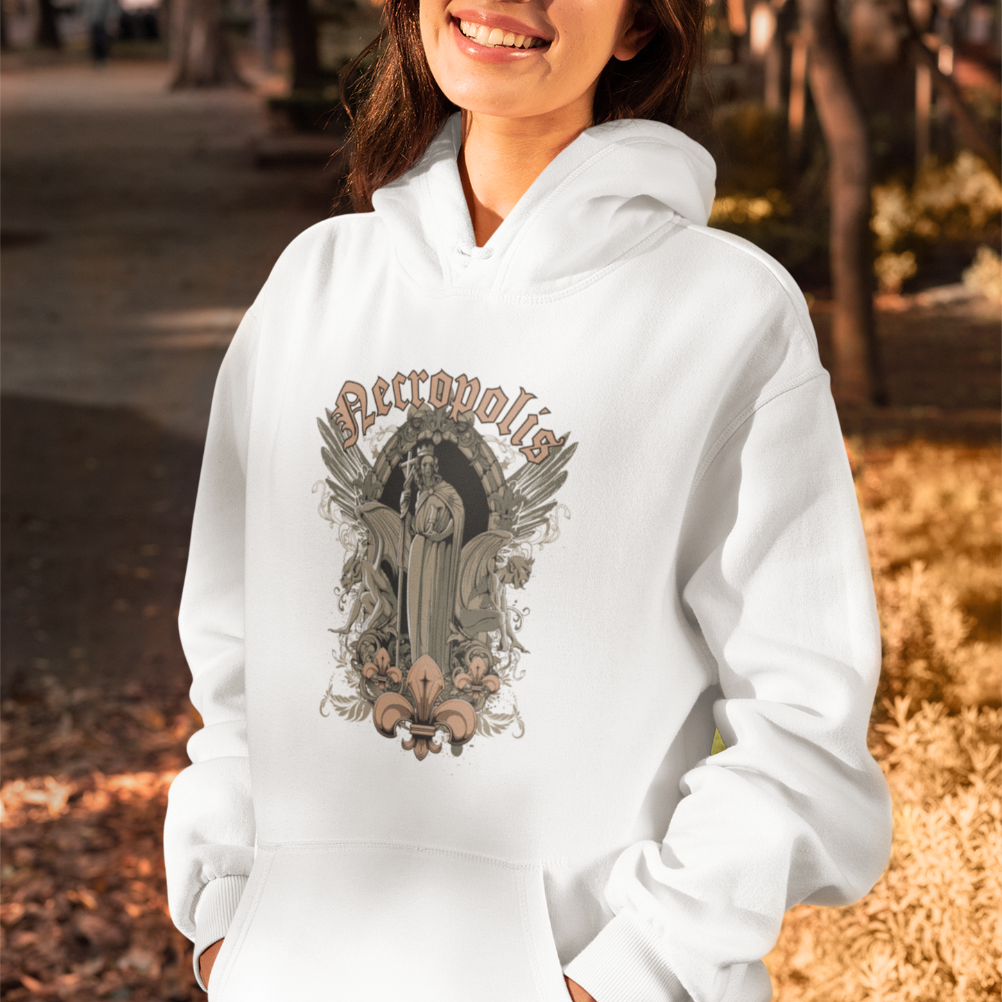 necropolis unisex hoodie