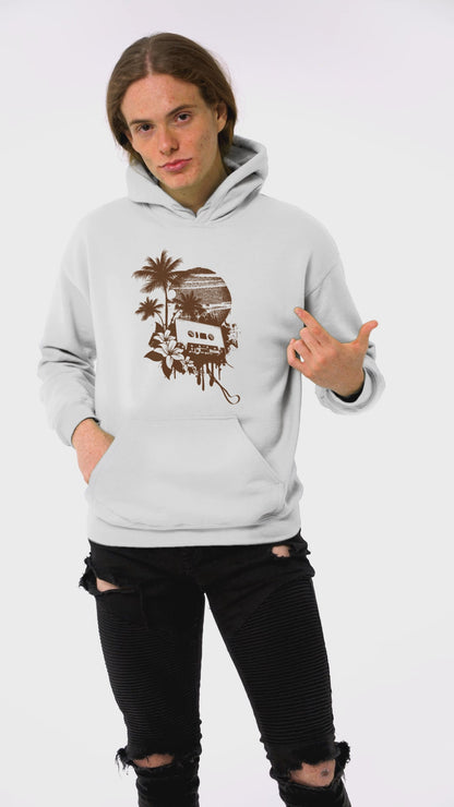 Retro Vibes: Tropical Memories Unisex Hoodie