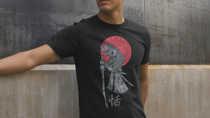 Samurai's Honor Blood Moon Unisex classic tee