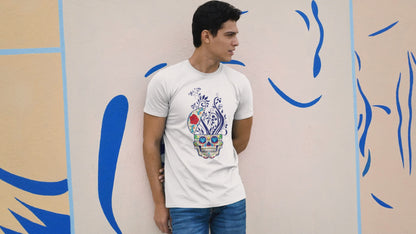 Floral Skull Reverie Unisex classic tee