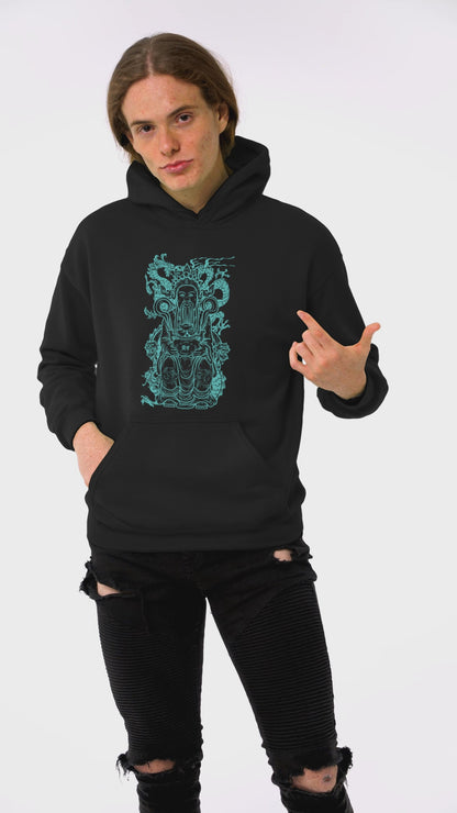 Deity Dragon Guardian of Wealth Unisex Hoodie