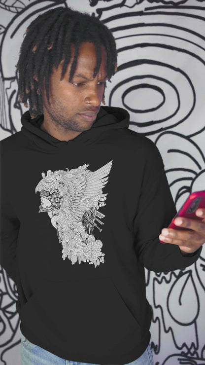 Winged Warrior Unisex Hoodie