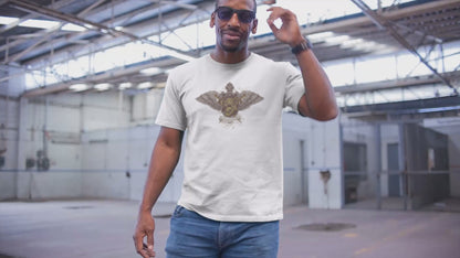 Winged Skull Emblem Unisex classic tee