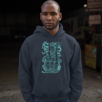 Deity Dragon Guardian of Wealth Unisex Hoodie