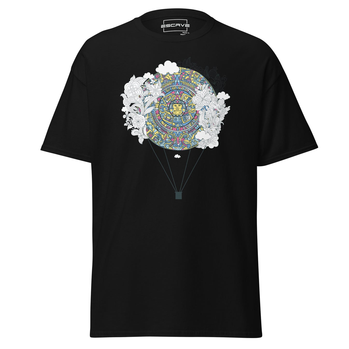 aztec sky traveler parachute unisex classic t-shirt