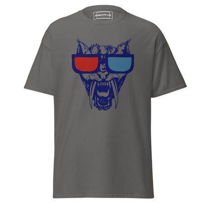 3D Wolf Vision Unisex classic tee