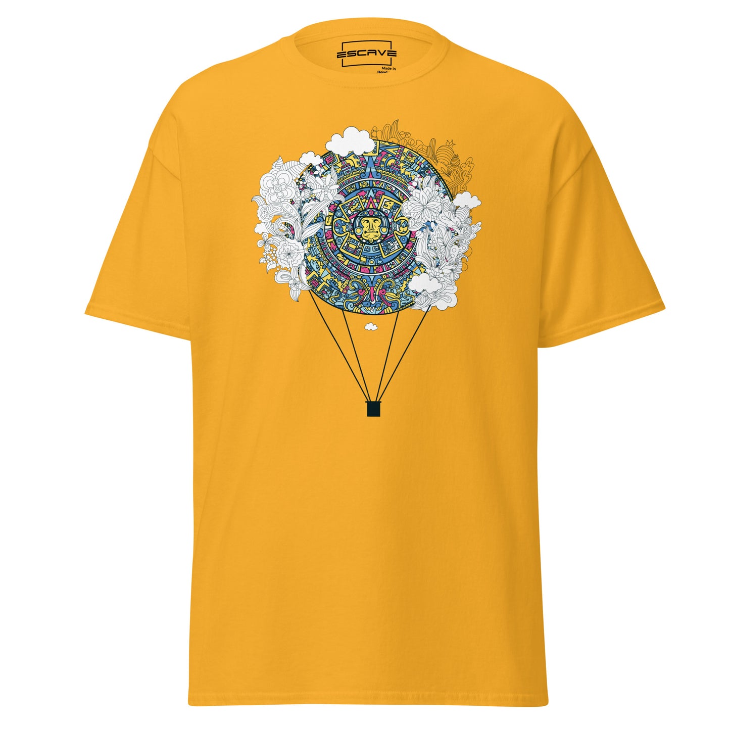 aztec sky traveler parachute unisex classic t-shirt