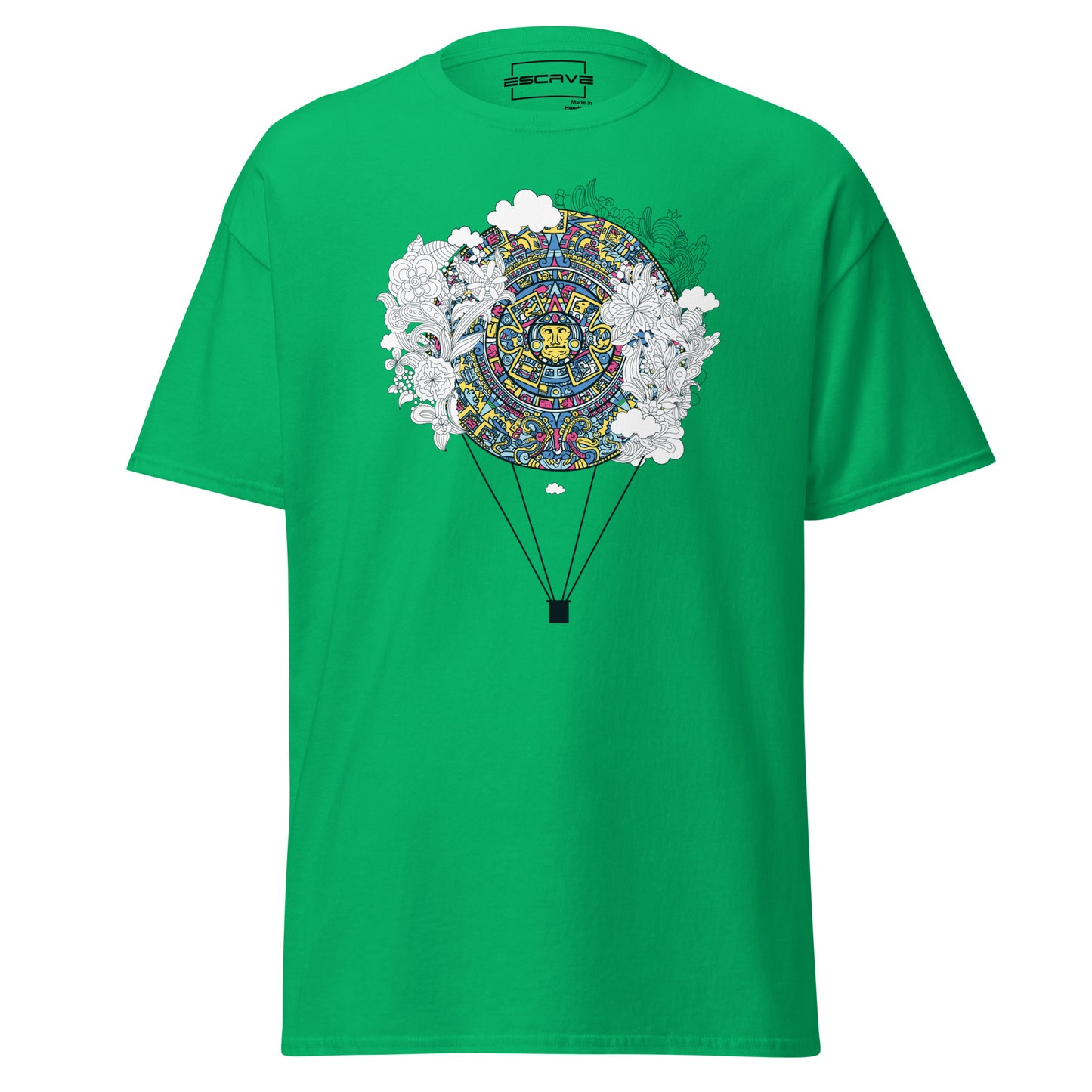 aztec sky traveler parachute unisex classic t-shirt