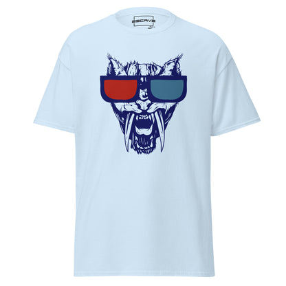 3D Wolf Vision Unisex classic tee