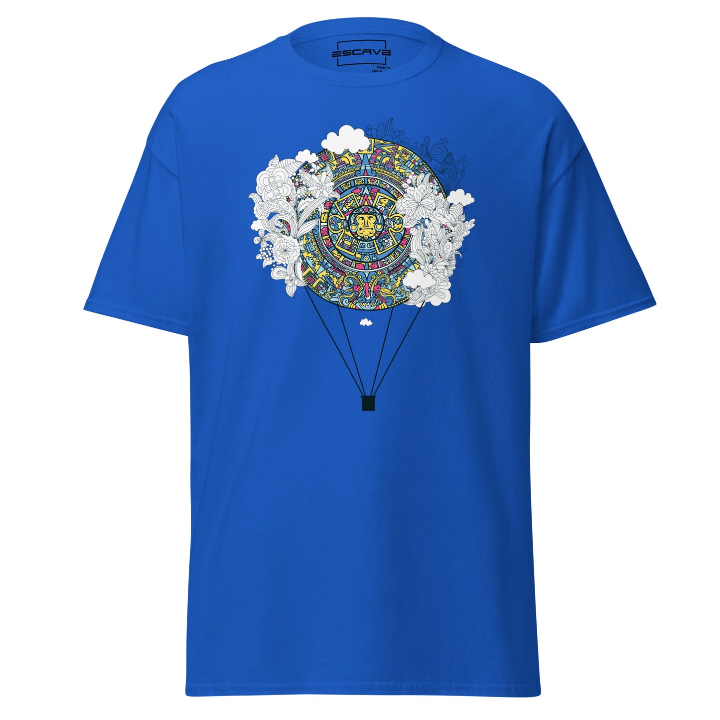 aztec sky traveler parachute unisex classic t-shirt