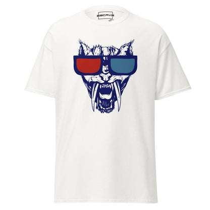 3D Wolf Vision Unisex classic tee