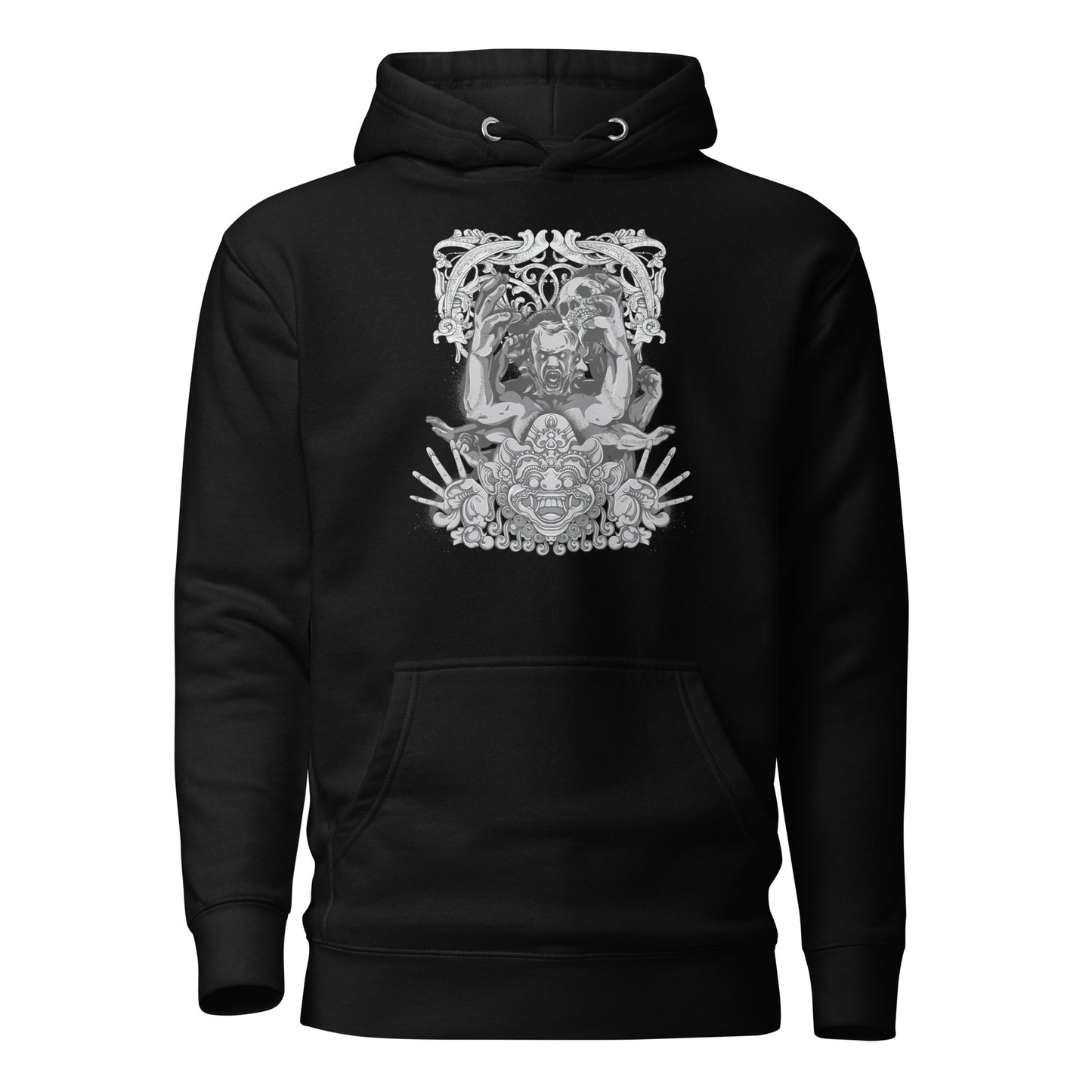 a mysterious and stylish unisex hoodie titled 'eternal slumber,' featuring a detailed, evocative graphic that exudes timeless mystery and poetic allure. crafted from ultra-soft, high-quality fabric, the hoodie offers a cozy fit, functional front pocket, and oversized hood. ideal for expressing bold, unconventional style with a touch of haunting beauty. perfectly paired with jeans, boots, or leggings for striking outfits.