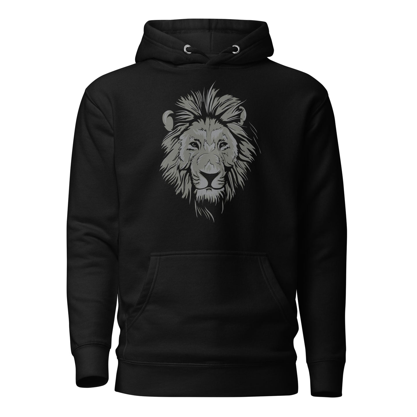 lion tamer hoodie featuring a powerful lion head and tiger design, symbolizing strength and courage, perfect for those who embrace bold, untamed style.