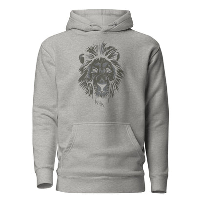 Lion Tamer Hoodie featuring a powerful lion head and tiger design, symbolizing strength and courage, perfect for those who embrace bold, untamed style.