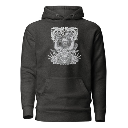 A mysterious and stylish unisex hoodie titled 'Eternal Slumber,' featuring a detailed, evocative graphic that exudes timeless mystery and poetic allure. Crafted from ultra-soft, high-quality fabric, the hoodie offers a cozy fit, functional front pocket, and oversized hood. Ideal for expressing bold, unconventional style with a touch of haunting beauty. Perfectly paired with jeans, boots, or leggings for striking outfits.