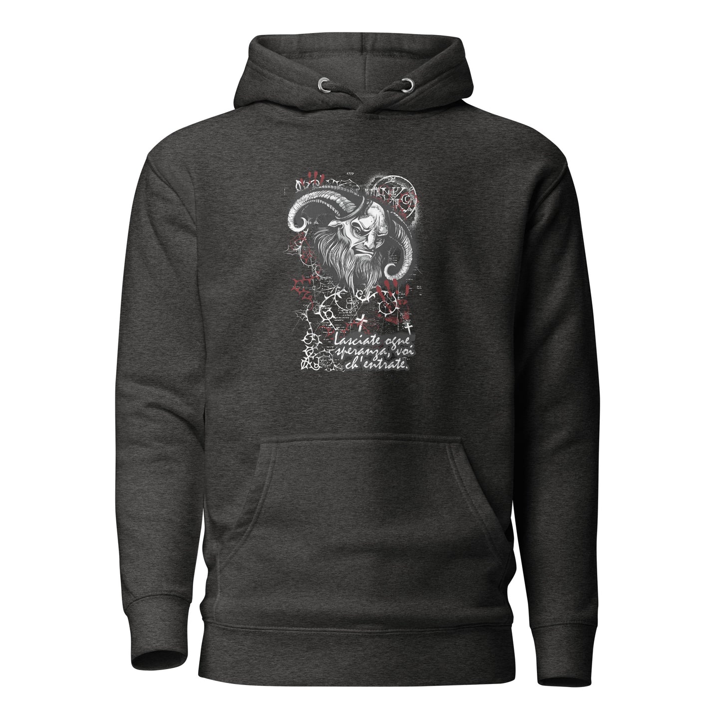 the devil satan hell skull men’s hoodie featuring a bold skull graphic with fiery hell-inspired details and devilish motifs. crafted from soft, durable fabric, this striking hoodie combines intense visuals with all-day comfort, perfect for fearless self-expression and edgy streetwear.