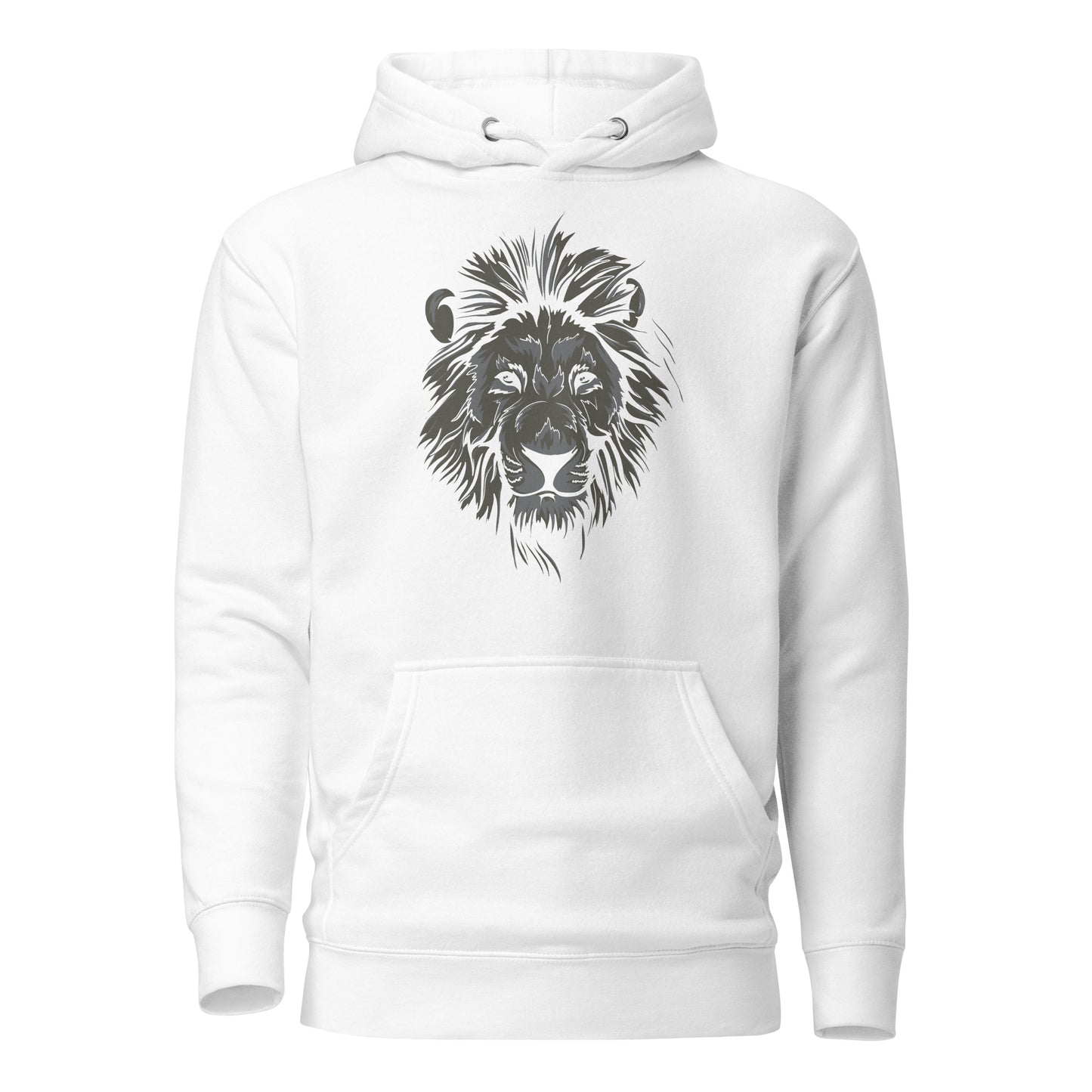 lion tamer hoodie featuring a powerful lion head and tiger design, symbolizing strength and courage, perfect for those who embrace bold, untamed style.