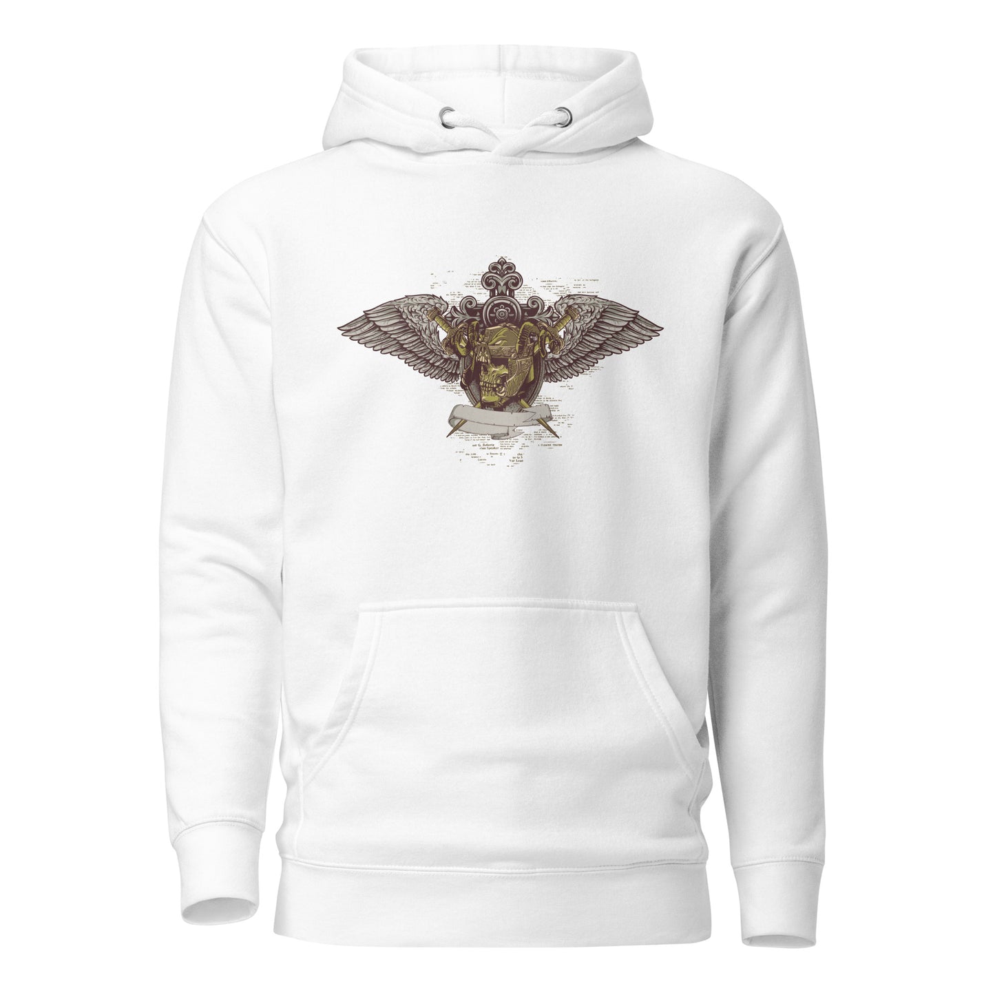 majestic wings unisex hoodie featuring intricate wing designs on the back, symbolizing strength and elegance, crafted for comfort and a versatile, stylish fit.